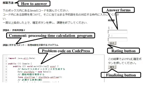 Fig. 6.Score reference table.