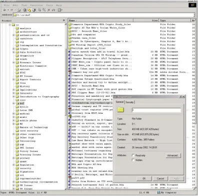 Figure 4.2 File System snapshot as of September 2002  
