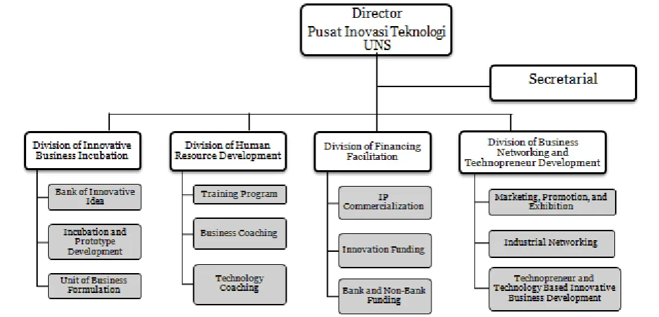 Figure 9. PIT Organization Structure 