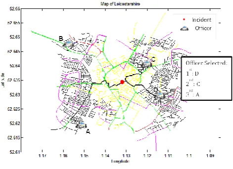 Fig 7. Result of emergency situation. 