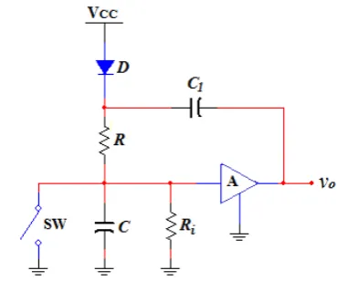 Fig. 1. Basic Bootstrap Ramp Generator Schematic. 
