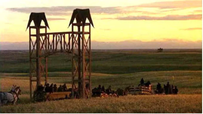 Fig. 5 Symbolic silhouettes against the sky. Days of Heaven (Terrence Malick, 1978)   