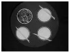 Figure 5(b) Hough accumulator for (a) 