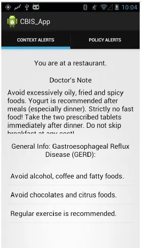 Figure A.1: Health Alerts