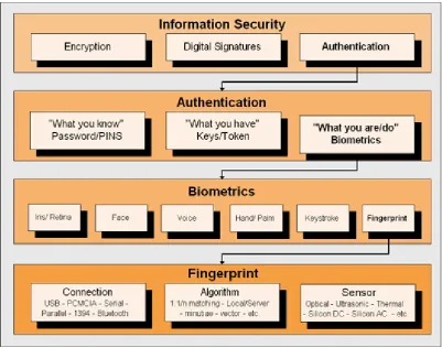Fig. 1 Various types of information security showing one possible decision path Source: Adopted from iosoftware.com [5]