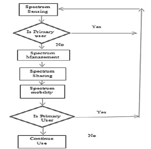 Fig. 2 Process of usage of licensed band  