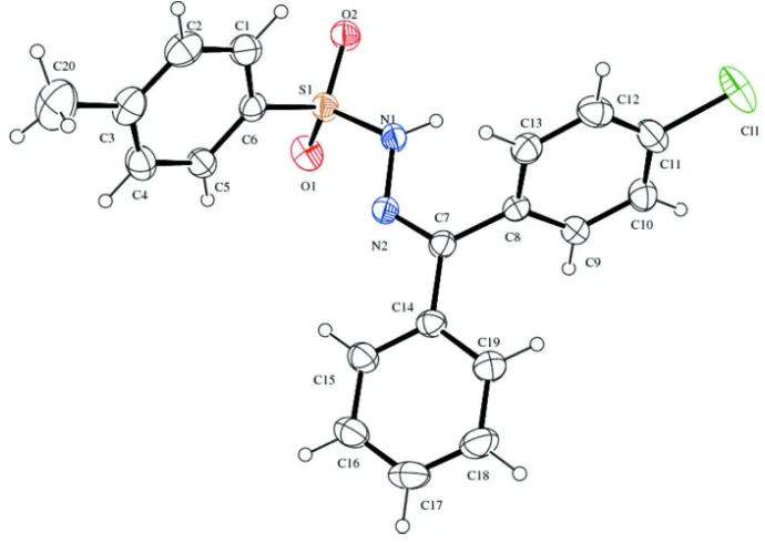 Figure 2A view of the crystal packing of the title compound. The various hydrogen bonds are indicated by dashed lines (see Table 