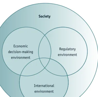 FIGURE 1.1  The accounting environment Economic  decision-making 