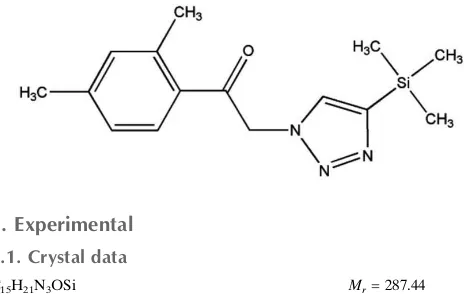 Table 1Hydrogen-bond geometry (A˚ , �).