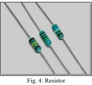 Fig. 4: Resistor For example, green-blue-yellow-red is 56×10