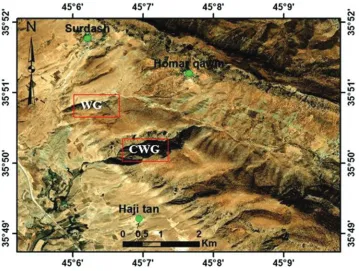 Fig. 13. ASTER image facing south. Note the Rawandoz River (RR); crossing Zozik (Z) and Handreen (H) anticlines