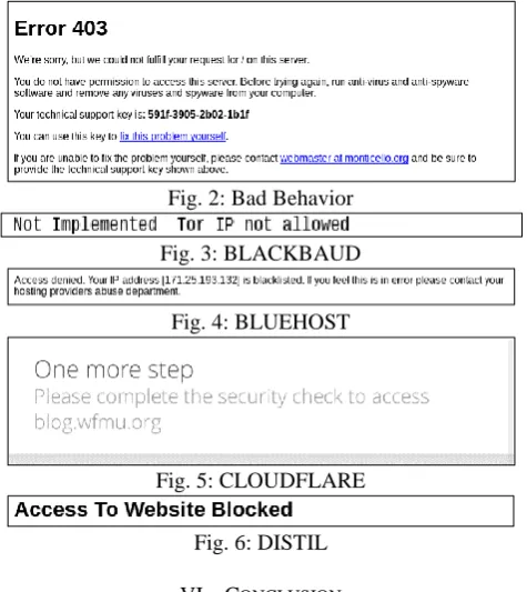 Fig. 2: Bad Behavior 