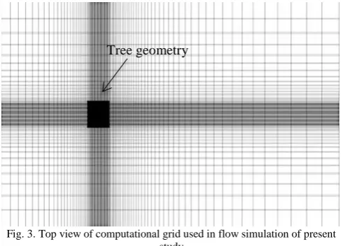 Fig. 2. Configuration of computational domain and setup 