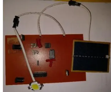 Fig. 8: Photo Detector Receiver Circuit The photo detector receiver circuit is shown in Figure 8