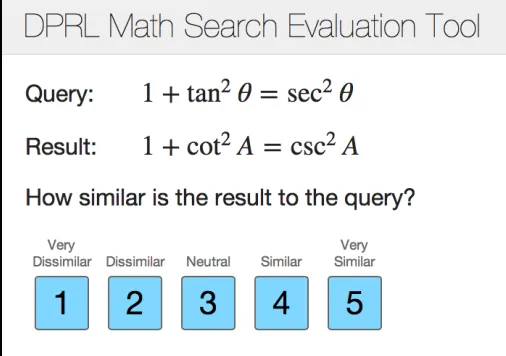 Figure 4.1: Screenshot of the evaluation tool used in the experiment.