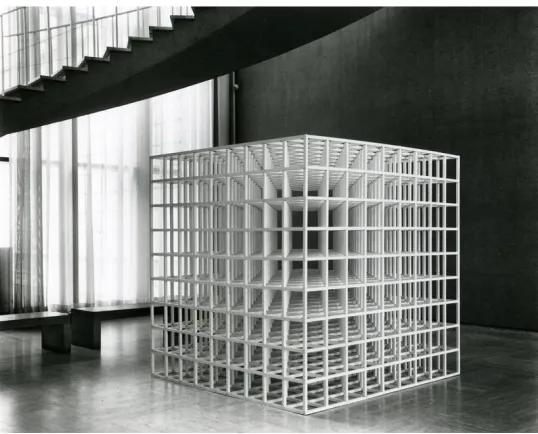 Fig. 
  6 
   
  Sol 
  Lewitt. 
  Nine-­‐part 
  Modular 
  Cube. 
  1977 
  