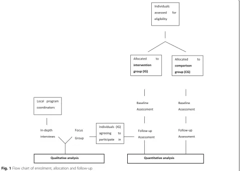 Fig. 1 Flow chart of enrolment, allocation and follow-up
