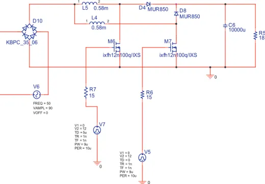 Fig. 1 – CCM Interleaved Boost converter. 