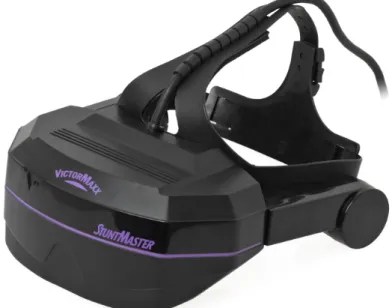 Figure 2.9: Head Mounted Display. The image is downloaded from Amos (2017b).