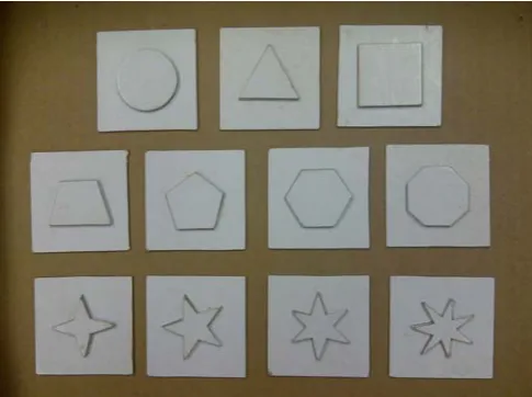 Fig. 1. The 11 tactile symbols used in this study.  