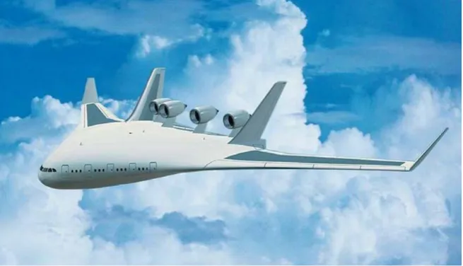 Figure 3. Blended wing concept (from [8]).  