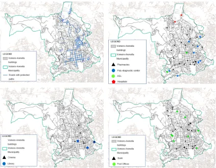 Fig. 1. The Municipality of Naples and the two districts studied 