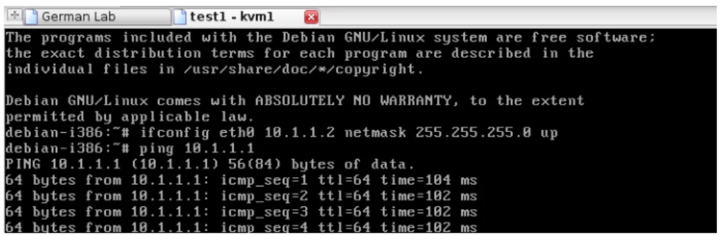 Fig. 4. VNC access to a KVM device