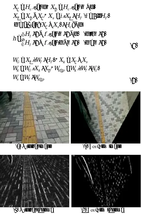 Fig. 2. Effect of top-view re-sampling and mapping. 