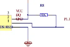 Fig. 2 Temperature measurement circuit module   