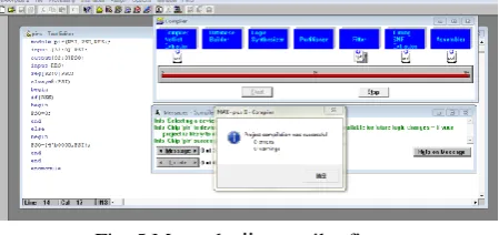 Fig. 5 Max+plusⅡ compiler figure 