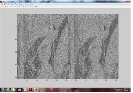 Fig Noisy image + denoised image(GIF) by PCA 