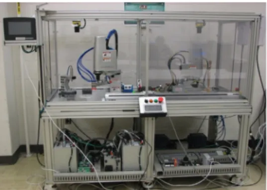 Fig. 2. Networked robotic setup at ISEL lab, UTEP.