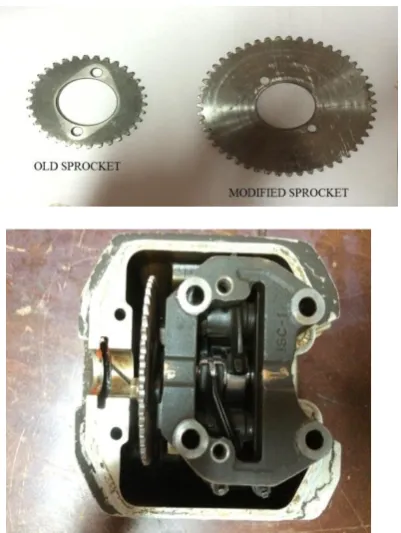 Fig 5. Modified rocker arm 