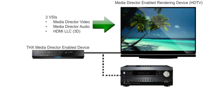 Figure 1: Media Director source and rendering device