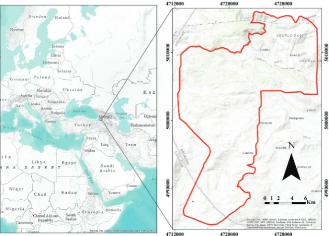 Fig. 1. Location of the study area