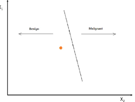 Figure 10. An example of reading test data and classification by SVM 