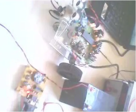 Figure 10: Rover With Wireless CAM And ZIGBEE 