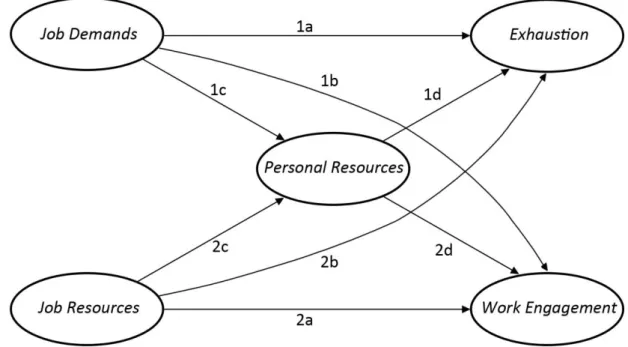 Figure 1.   The conceptual research model with hypotheses of direct relations. 