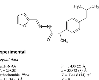 Table 1Hydrogen-bond geometry (A˚ , �).