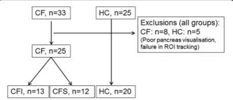 Fig. 2 Inclusion flow chart. The figure displays the inclusion flowchart and exclusions