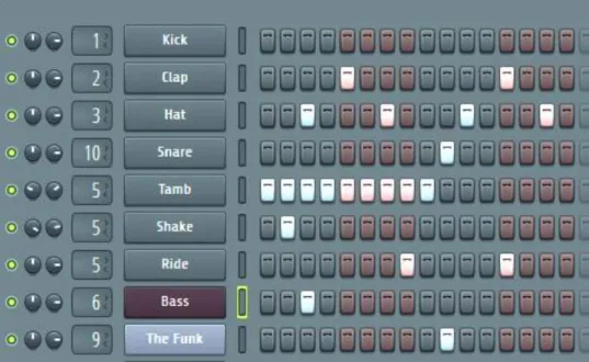 Figure 2.4: The FL Studio sequencer. 