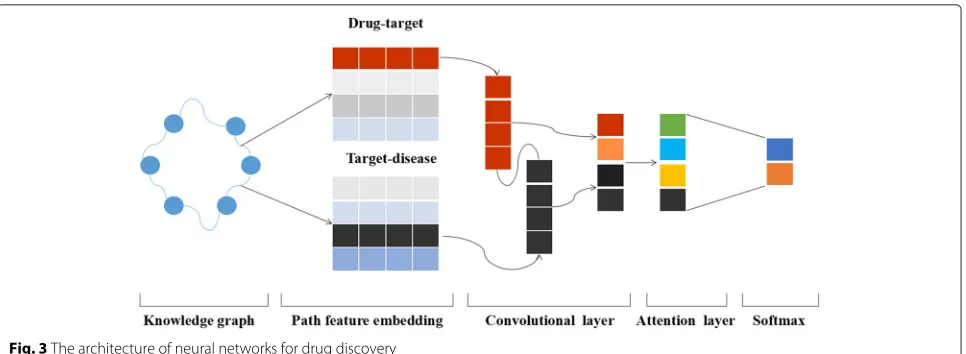 Fig. 3 The architecture of neural networks for drug discovery