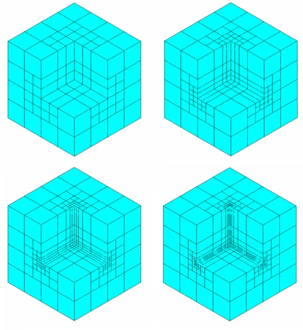 Figure 10: The mixed single point and three edge singularities