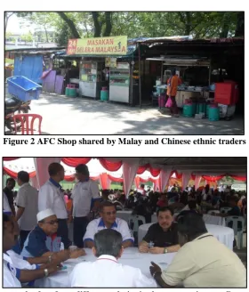 Figure 3 Several party leaders from different ethnics in the community at a Communities program   