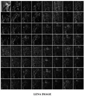 Fig 5. Fully wavelet packet structure for 3 level decomposition 