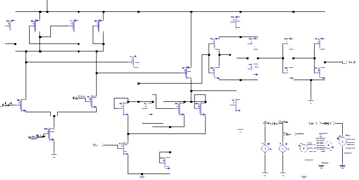 Fig 6. Transient analysis of Single clocked comparator  