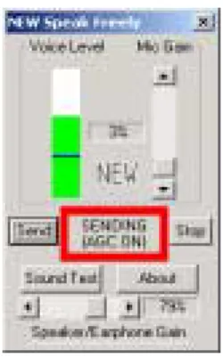 Figure 3: SF User Interface 