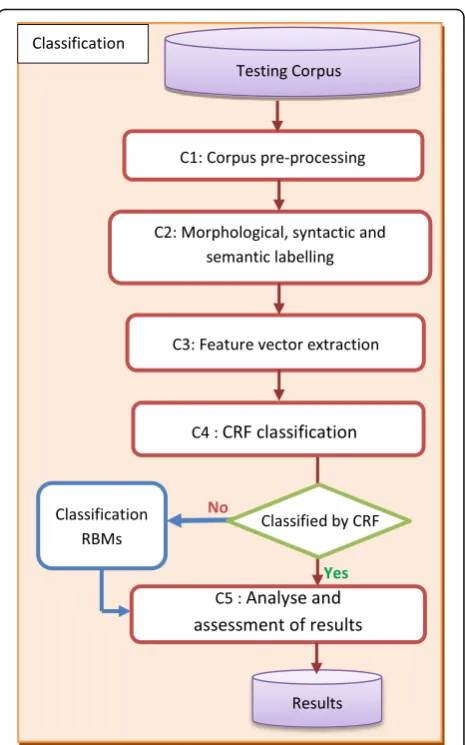 Fig. 2 Incorporation of RBMs in the MLM classification process