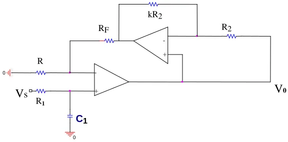 Figure 2: Proposed Low Pass  filter 
