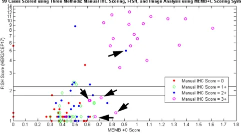 Figure 6Simultaneous view of three scoring methods: Mn, FISH, and ManualSimultaneous view of three scoring methods: Mn, FISH, and Manual